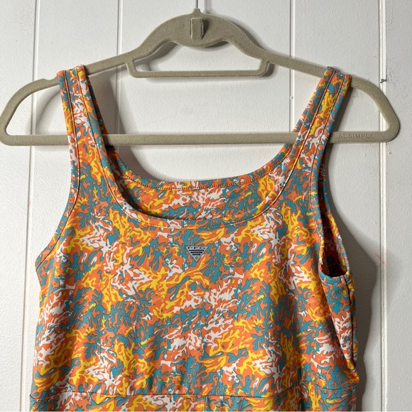 Columbia PFG Multicolor Dress Sleeveless Women's M Summer Outdoor Active - Picture 4 of 7